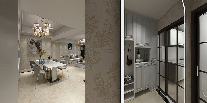 人生到处知何似Y-东城明珠熊先生-装修设计方案