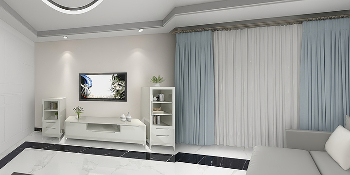 创造淘汰平凡-格林绿色港湾8-3-201-装修设计方案