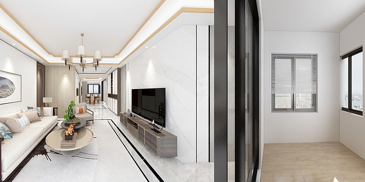 YANGlATf-滨江丽都桥语69幢703-装修设计方案