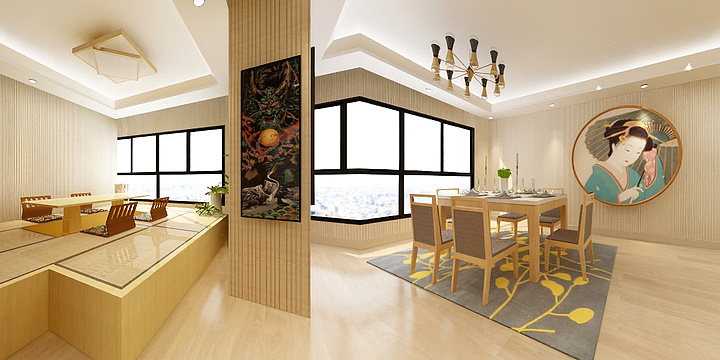 139****8732HZcU-滨河日式雅座-装修设计方案