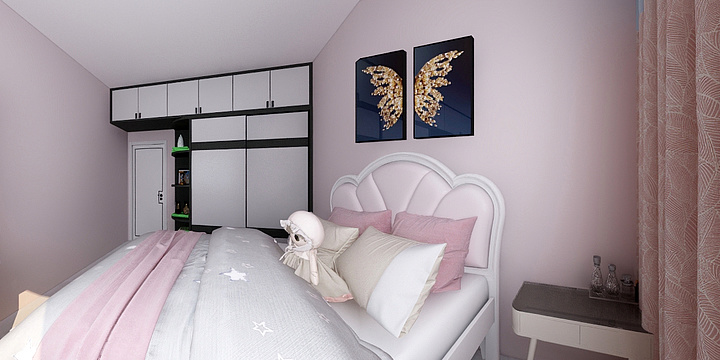 成城A-吴姐小女儿卧式-装修设计方案