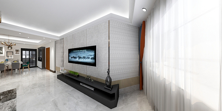 智美家生活美学馆-海曙万科印-装修设计方案