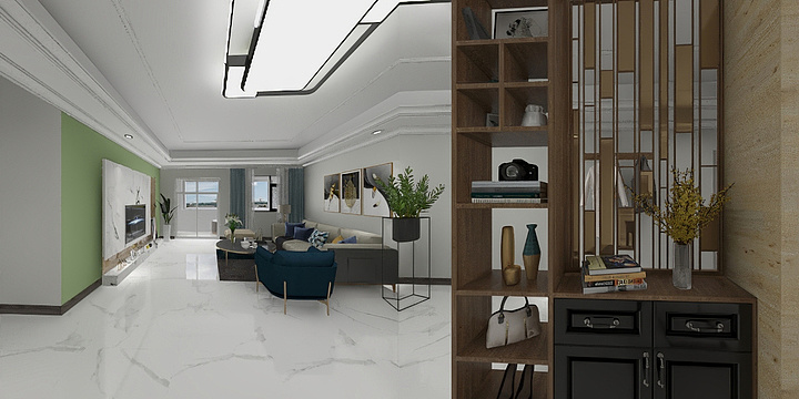 早睡早起qbmI-莱茵小镇145.68㎡84#C4面积14568m户型0717-1604-装修设计方案