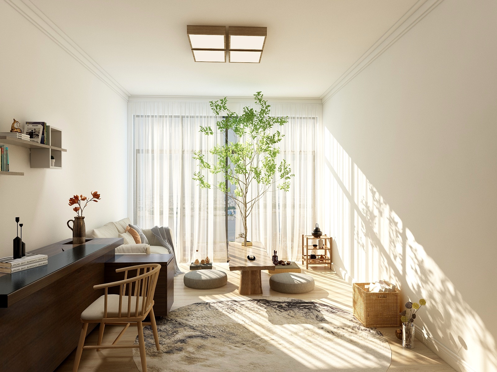 不哭不闹只会傻笑-布置一层1-装修设计方案