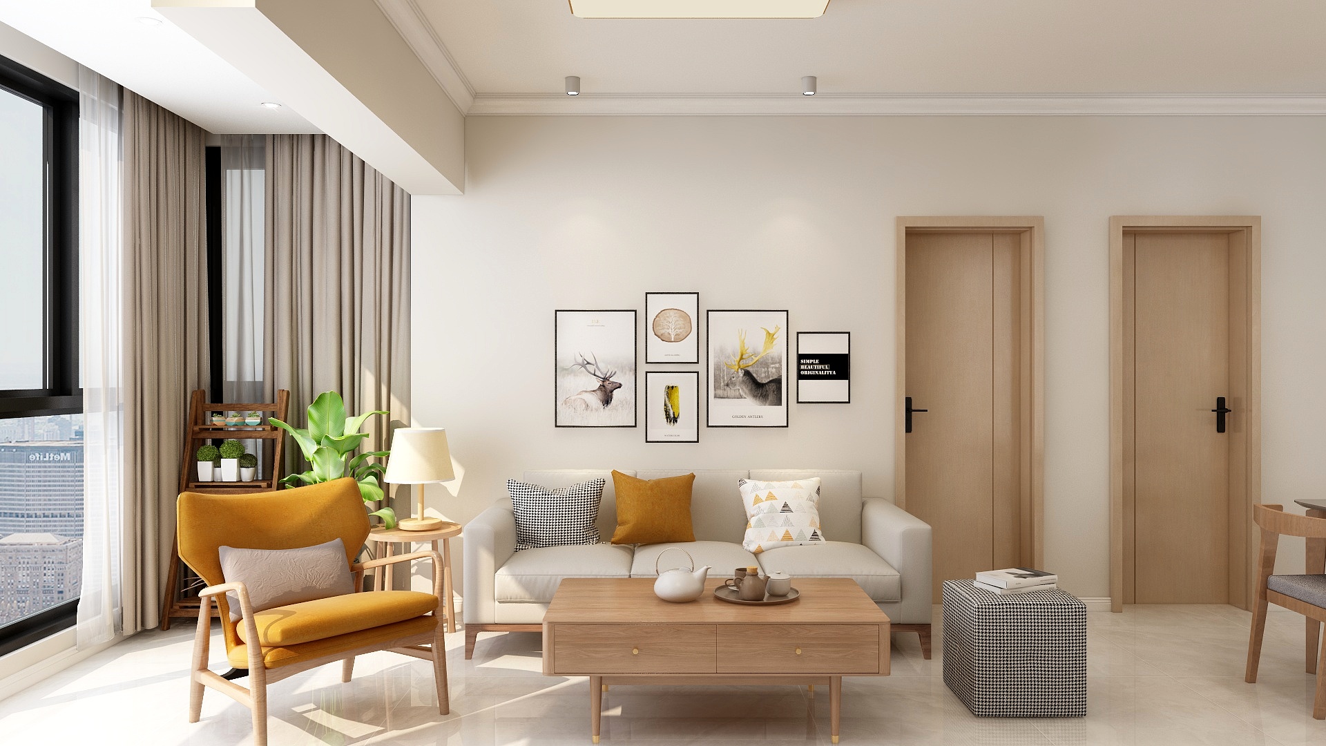 武琴悦-【现代原木】昆明融城优郡全屋设计-装修设计方案