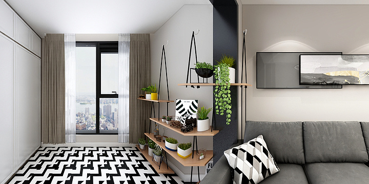 笔墨15-彩虹星城-装修设计方案