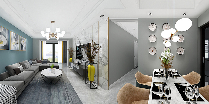 重庆欧智QNdH-时代公馆B3-18-4-副本-装修设计方案