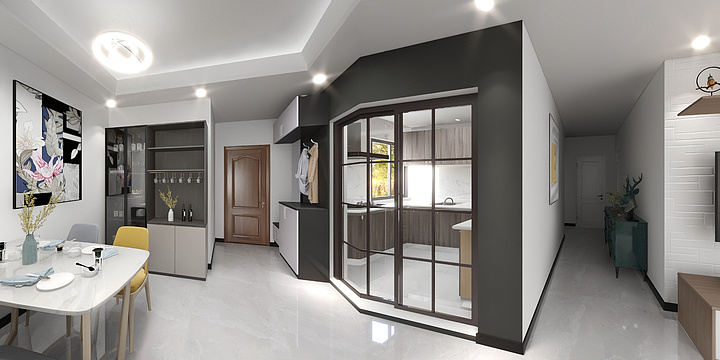 博之雅整装设计-华庭翰林-装修设计方案