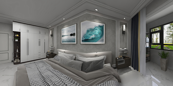 慕尚未来RMQF-五号公馆4-4-802-装修设计方案