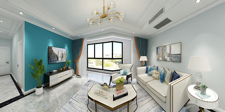 南木装饰设计邓大仙-金科54-5-3-装修设计方案