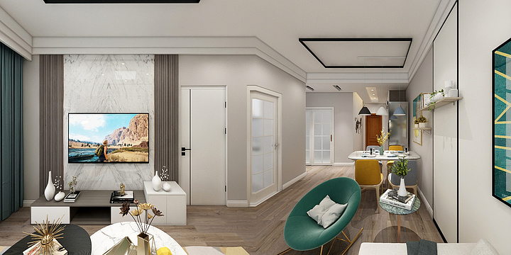 侯治鸿-夏威夷蓝湾-装修设计方案