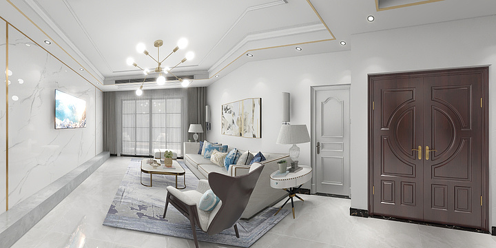 玮烨装饰设计-公园首府3#2D1202S-装修设计方案