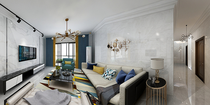 一张佛陀-付总雅居-装修设计方案