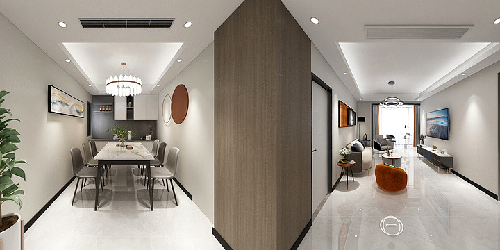 赵鸿宇-金龙南郡23栋1101 效果图-副本-装修设计方案