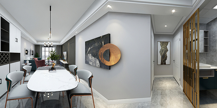 王宁丨设计-五湖四季方案-装修设计方案