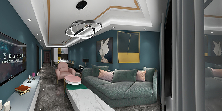 Kncc丶小李-后现代-装修设计方案