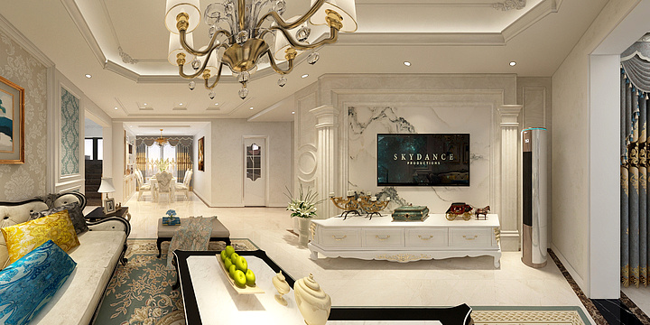 采臣设计-山与城明女士-装修设计方案