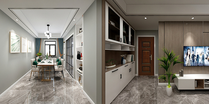 A海波139-顶楼带阁楼-装修设计方案