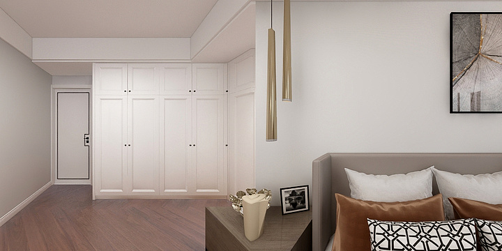 南京圣都栖霞二部-百通公寓2楼-装修设计方案