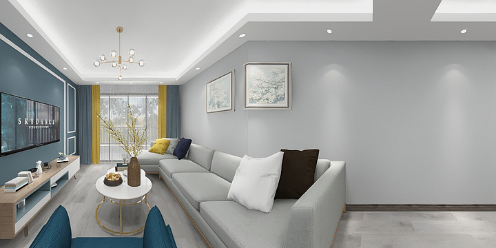 北海筑居装饰-2房-装修设计方案