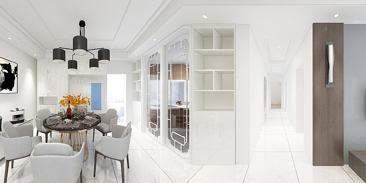 若愚装修设计-新威龙门悦府-装修设计方案