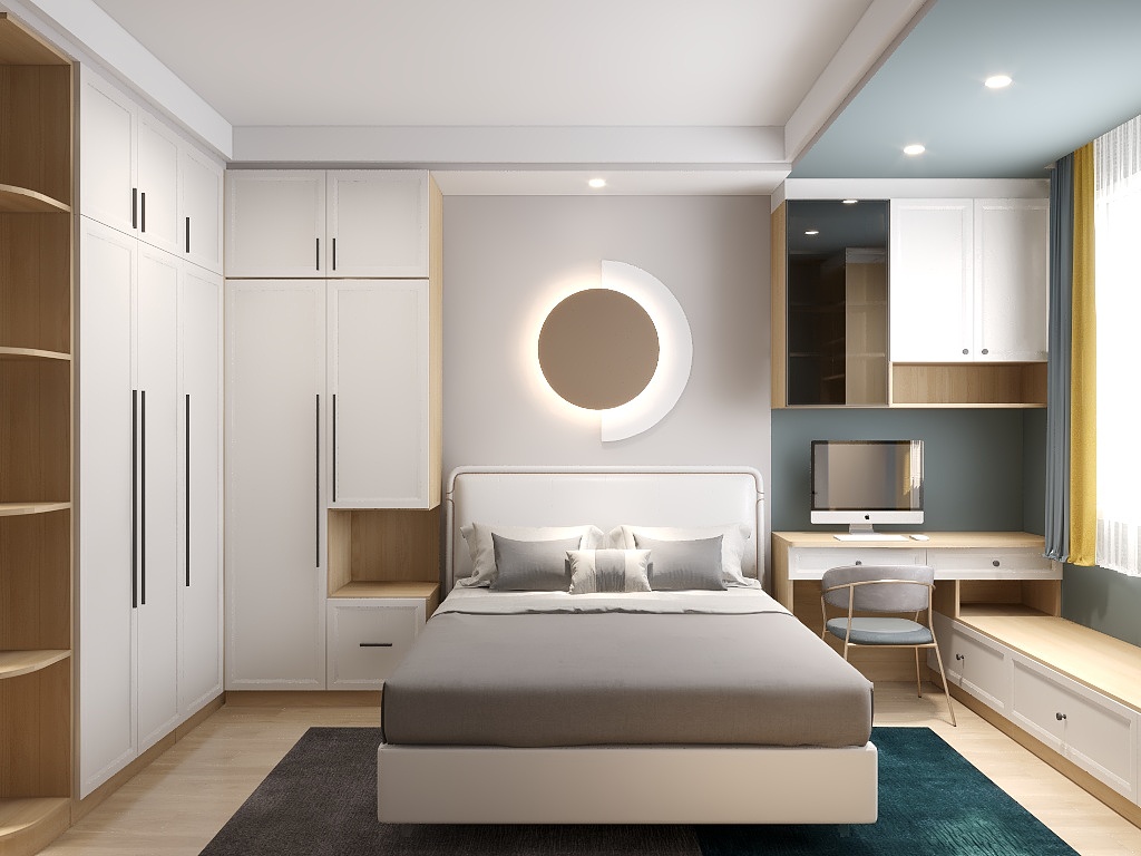 南川丶-福盛花园效果图-装修设计方案