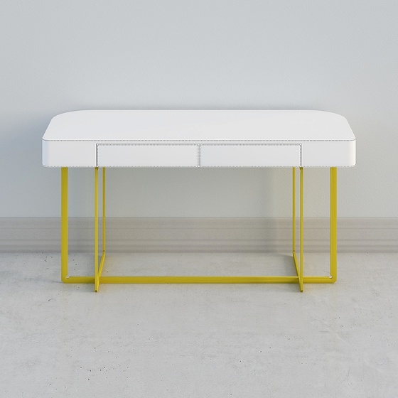 Minimalist Modern Desks,Desks,Yellow