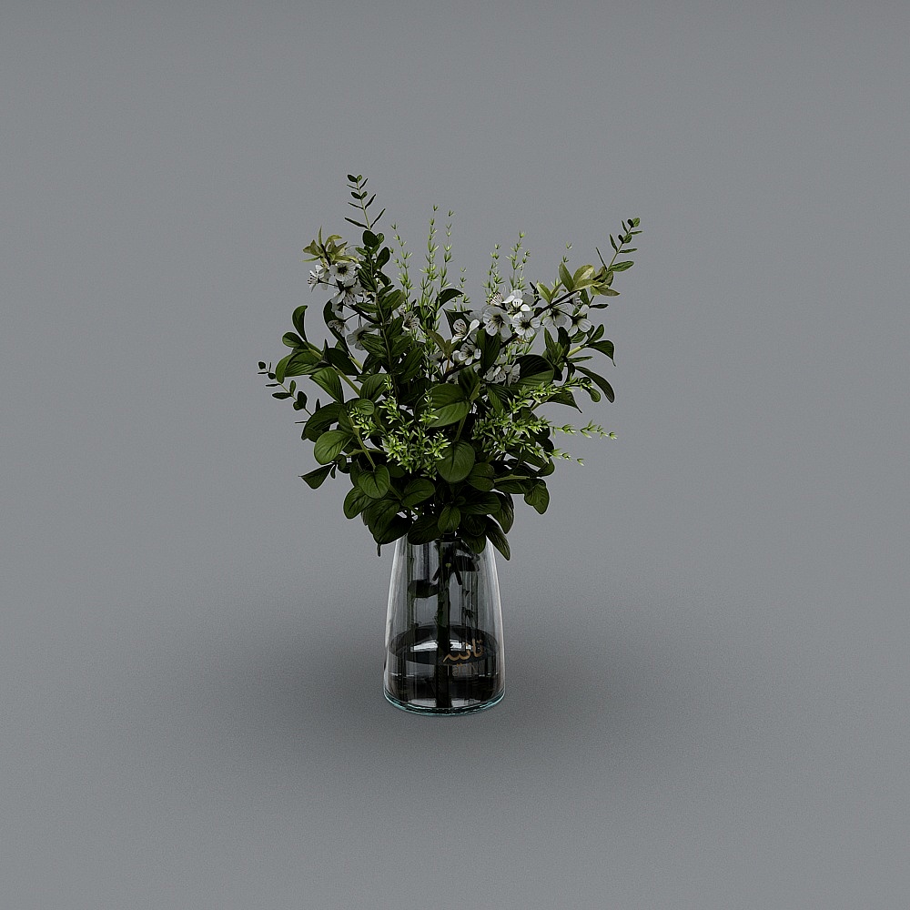 现代-摆件花瓶-XS3D模型
