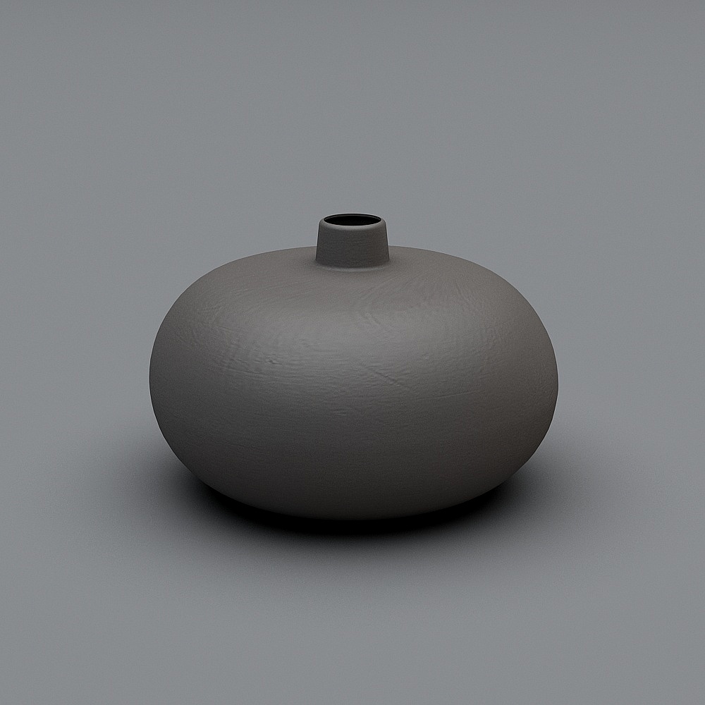 罐子_023D模型