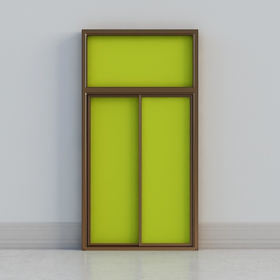 Scandinavian Sliding Doors,Green