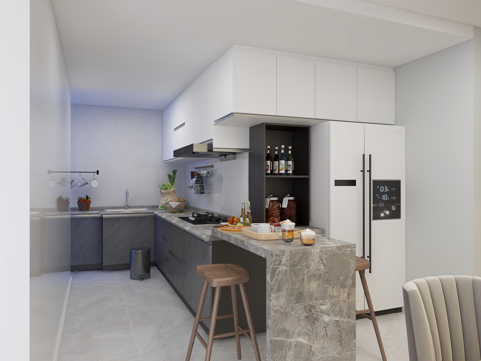 LT全案设计事务所-神农架-冯老师-香樟里91㎡-装修设计方案