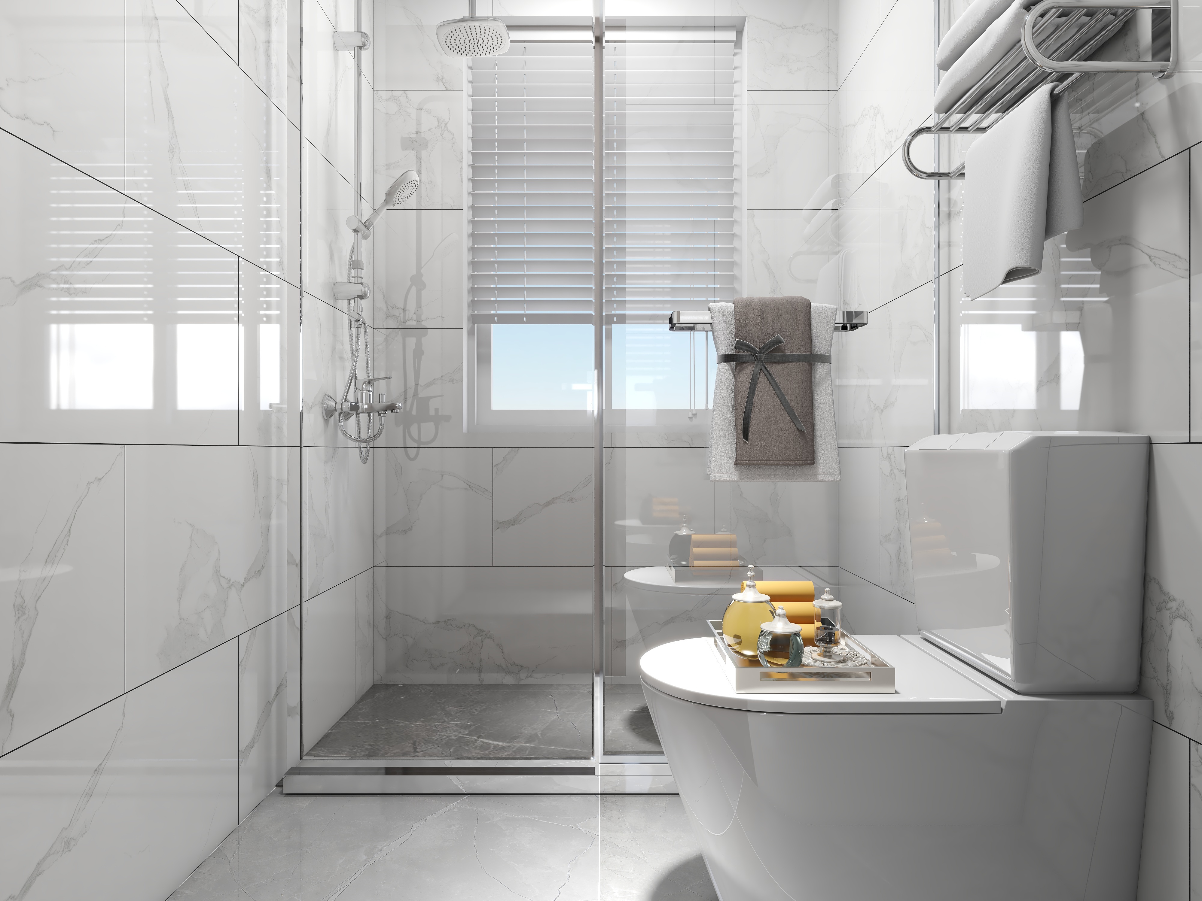 吴爽-108方现代三居装修效果图