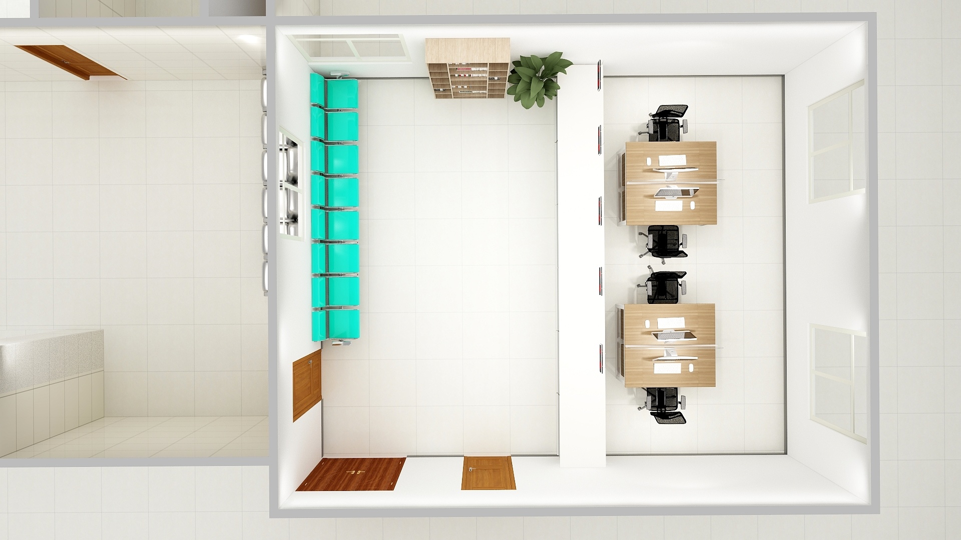 shinella-小鹿快跑丰泉管理处-装修设计方案