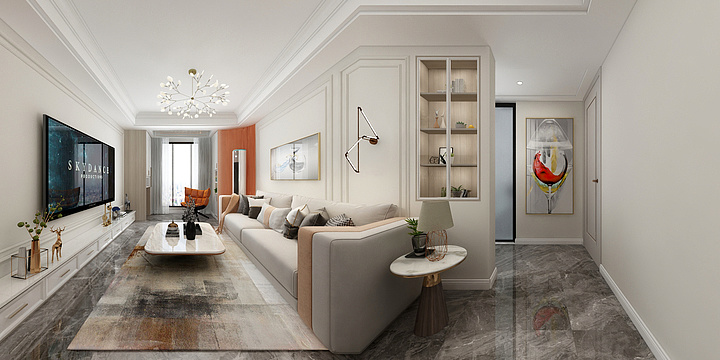 好于果-中建104效果图-装修设计方案