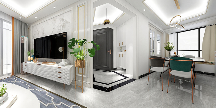 璞居装饰设计-保利梁小姐雅居-装修设计方案