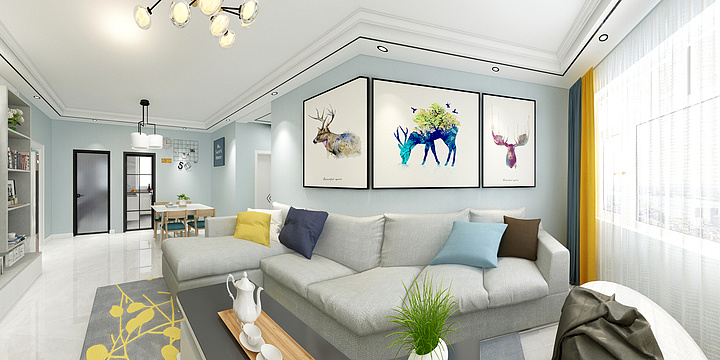 星意定制18829619682-甘泉交警大队院内家属楼-装修设计方案