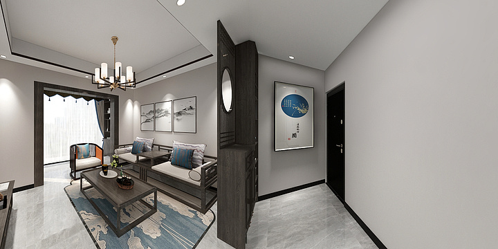 爱设计的刷子哥-汉城天地-装修设计方案