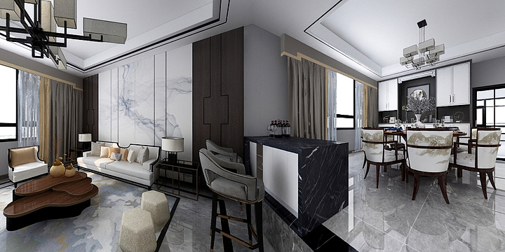 雷启明-龙头村张哥自建别墅-装修设计方案