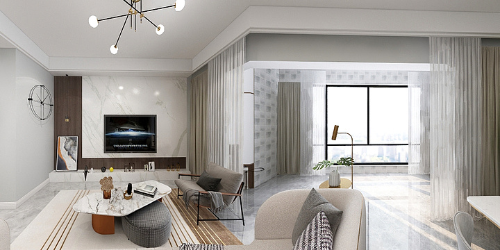 设计师庞晓燕-蔚蓝四季栗总雅居前期参考-装修设计方案