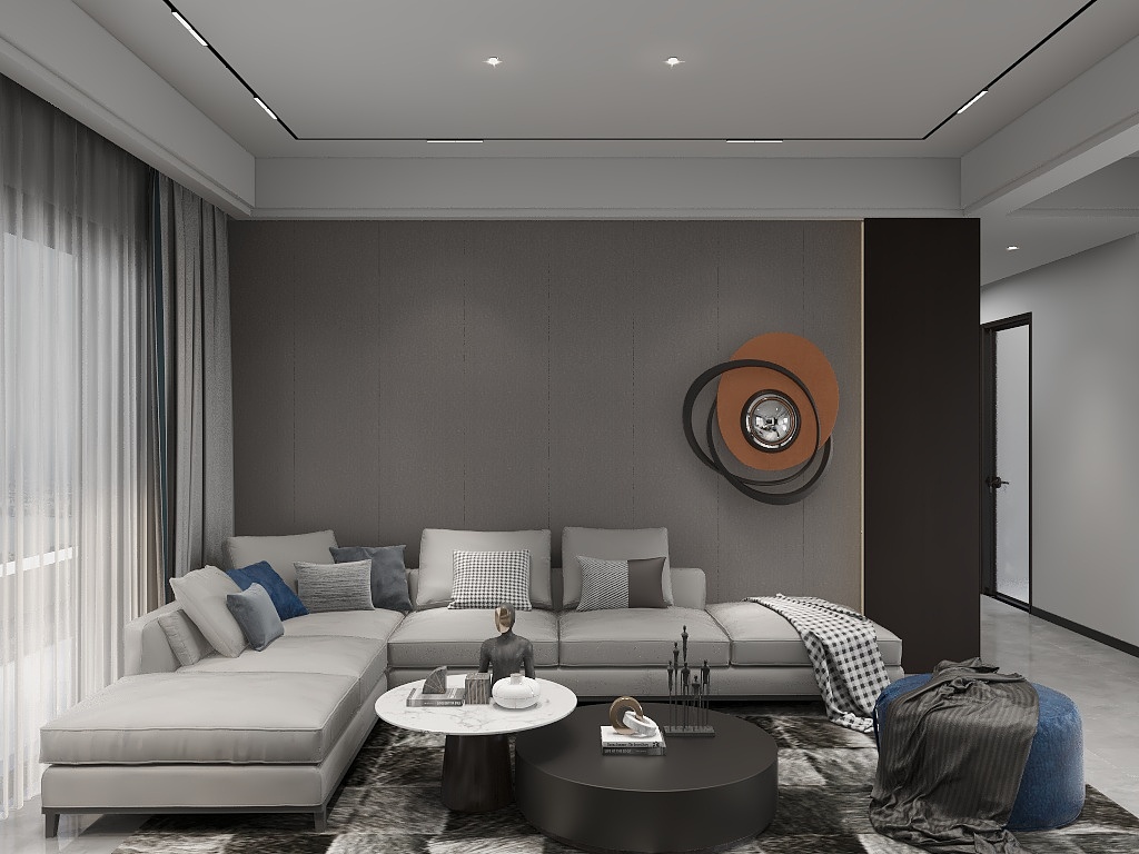 豆豆设计师-中海109平极简-装修设计方案