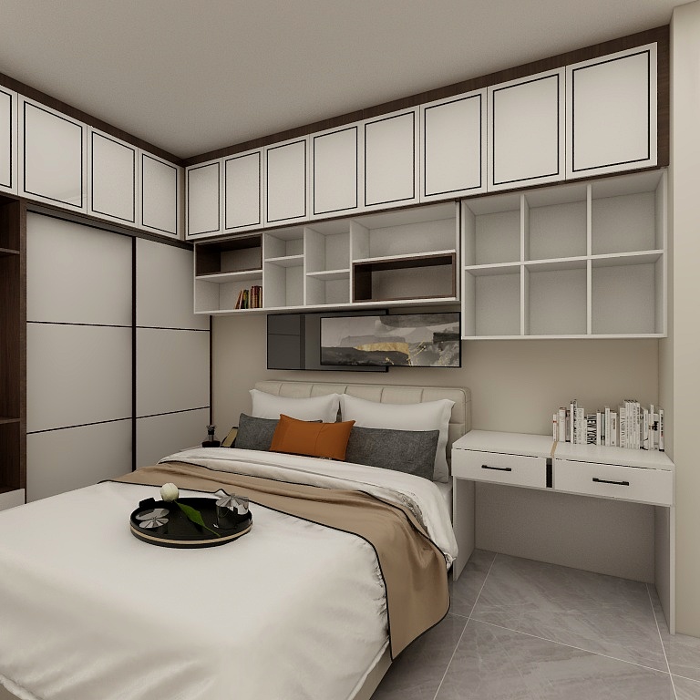 北翱设计-西安北郊小公寓-装修设计方案