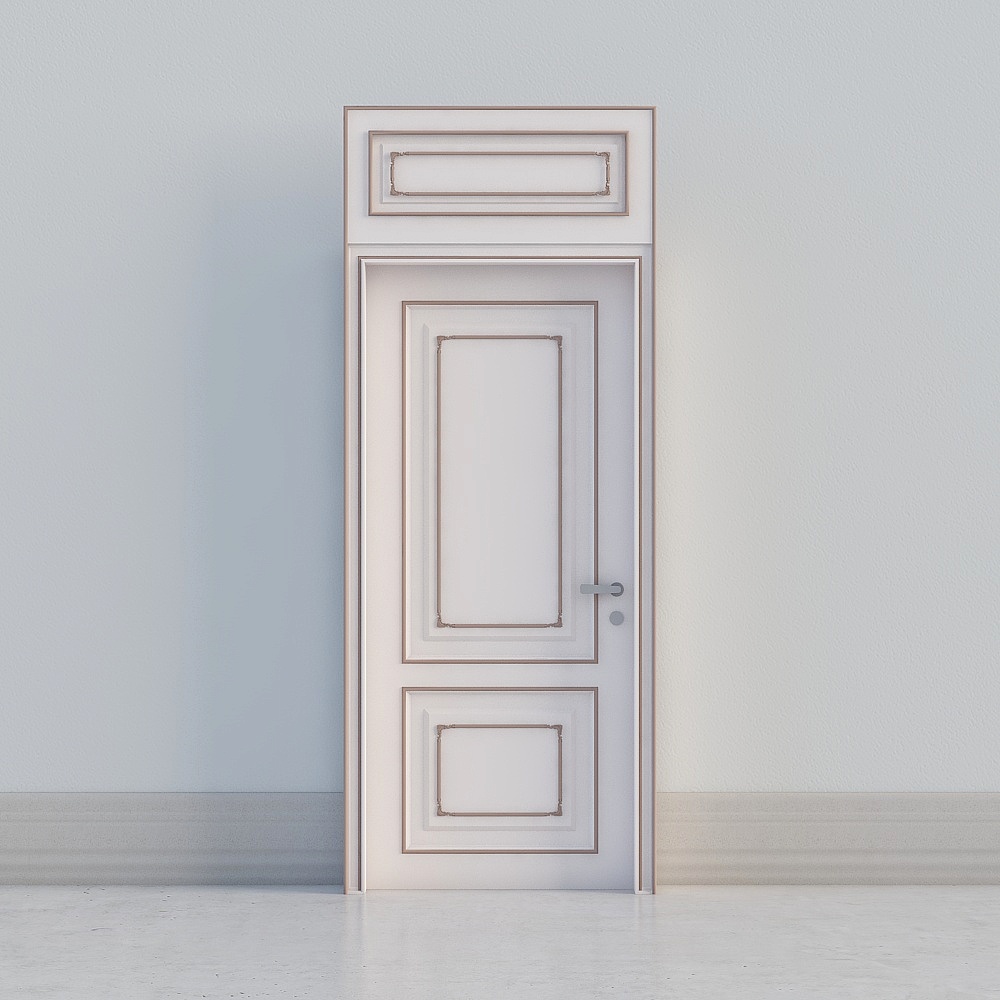 欧式门3D模型