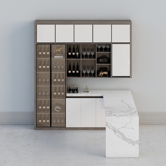 Cabinet + bar