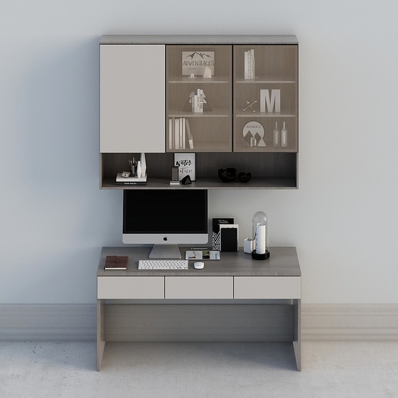 Modern Desk & Chair Sets,Desk Sets,Gray