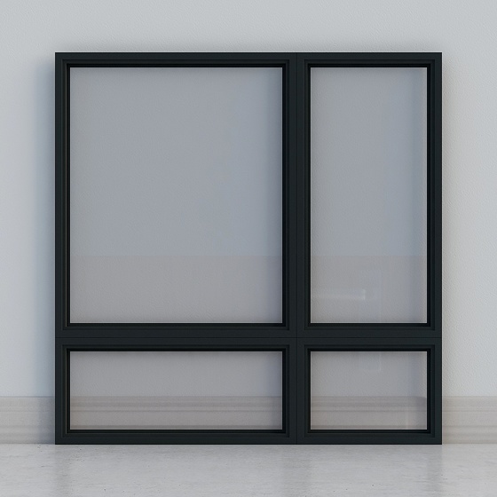 Modern Specialty Windows,Black