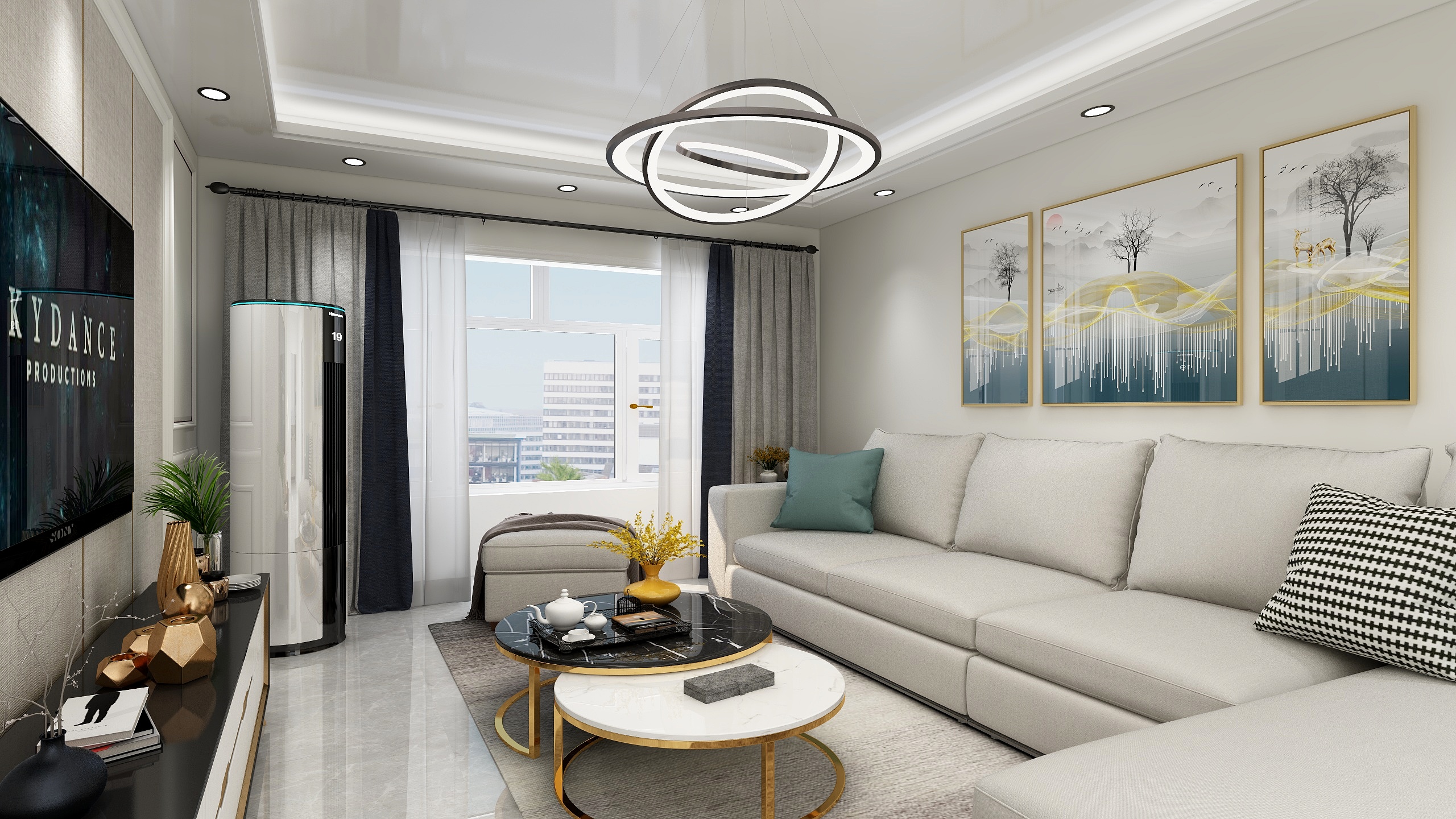 A设计师崔峰-温馨佳苑A区朱晓磊-装修设计方案