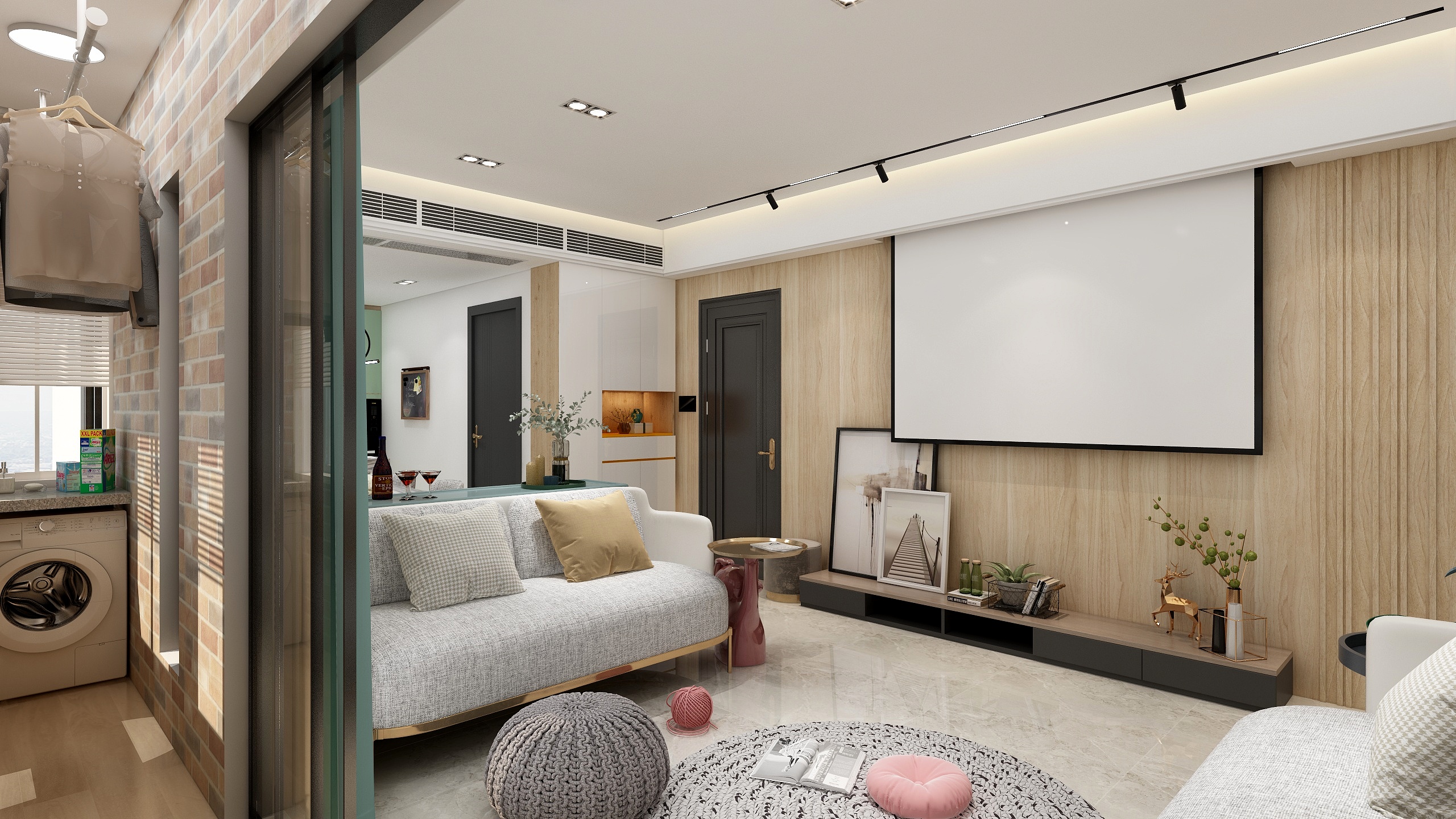 吴小永-瑞和园89.50㎡B户型3室2厅1卫-装修设计方案