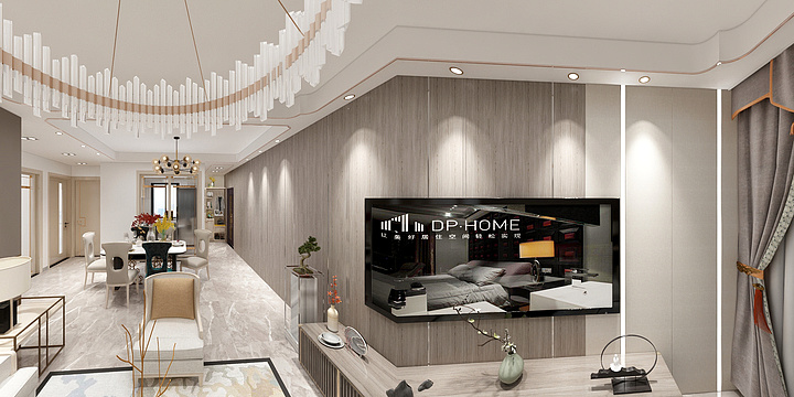 设计师--林工-公园壹号.新中式-装修设计方案