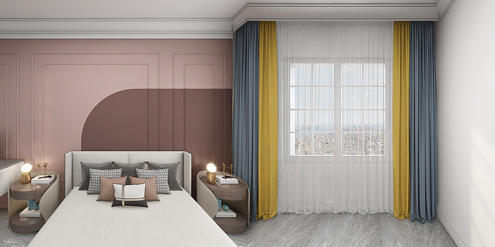 聆海福邸-印象一号3#501现代-装修设计方案