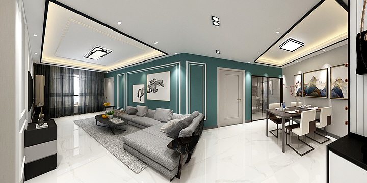 大鱼VVVVVVV-城市花园-装修设计方案